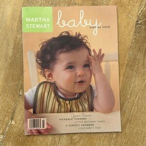 Vintage Martha Stewart Baby Magazine. Special Issue. Spring 2003